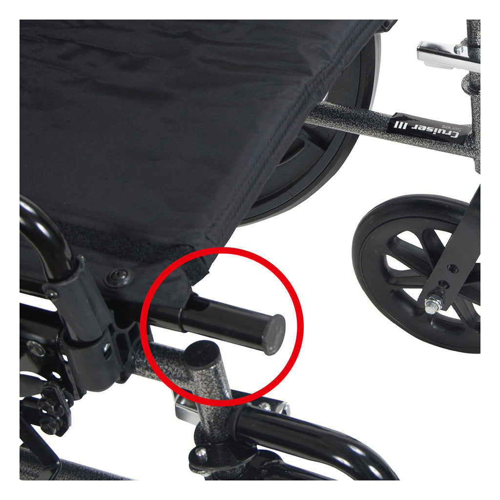 Drive Medical Viper Plus GT Full Reclining Wheelchair