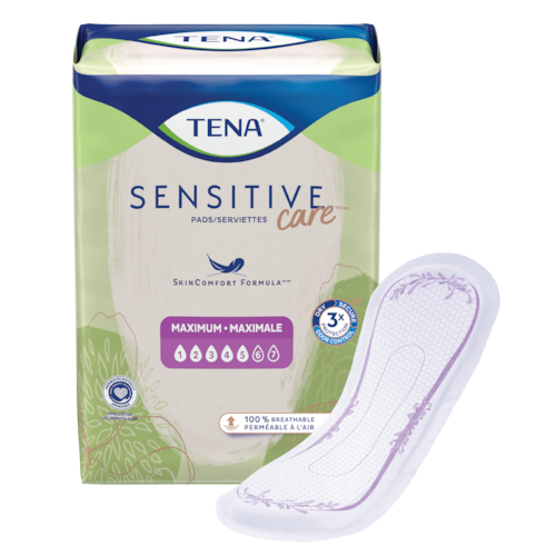 TENA Sensitive Care Extra Coverage Maximum pads