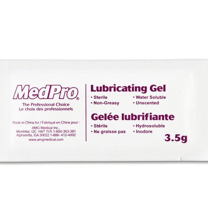 Medpro Lubricating Gel – 3.5 g, Sterile, Box of 144