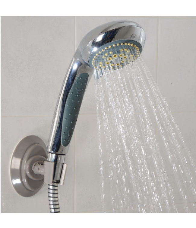 Shower Head Gripper – MOBB, Suction Mount, No Drilling Required