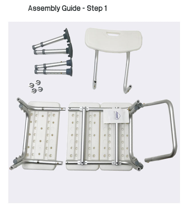 Mobb Transfer Bath Bench with Back