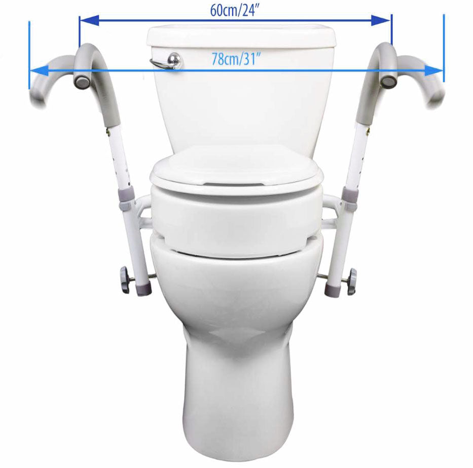 Mobb Ultimate Toilet Safety Frame with arms