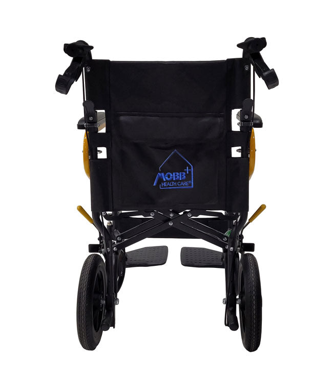 Mobb Transport Chair with 18" Seat and 12" wheels