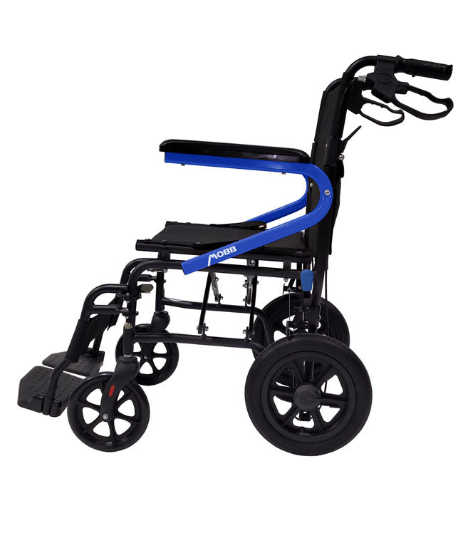 Mobb Transport Chair with 18" Seat and 12" wheels