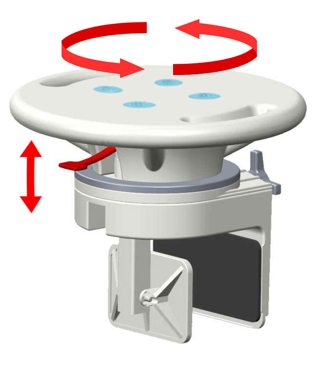 Mobb Rotating Bathtub Seat