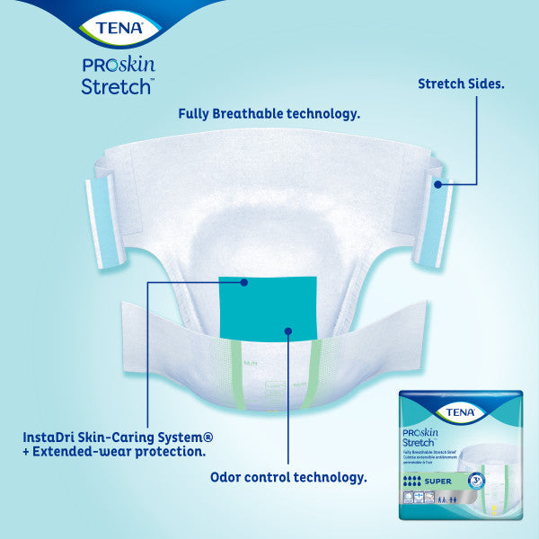 TENA Stretch Super Bariatric Brief 3XL