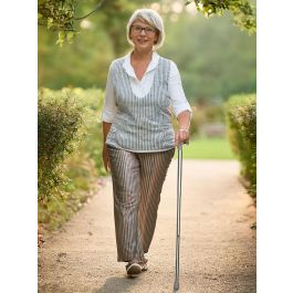 Round Handle Cane with Foam Grip