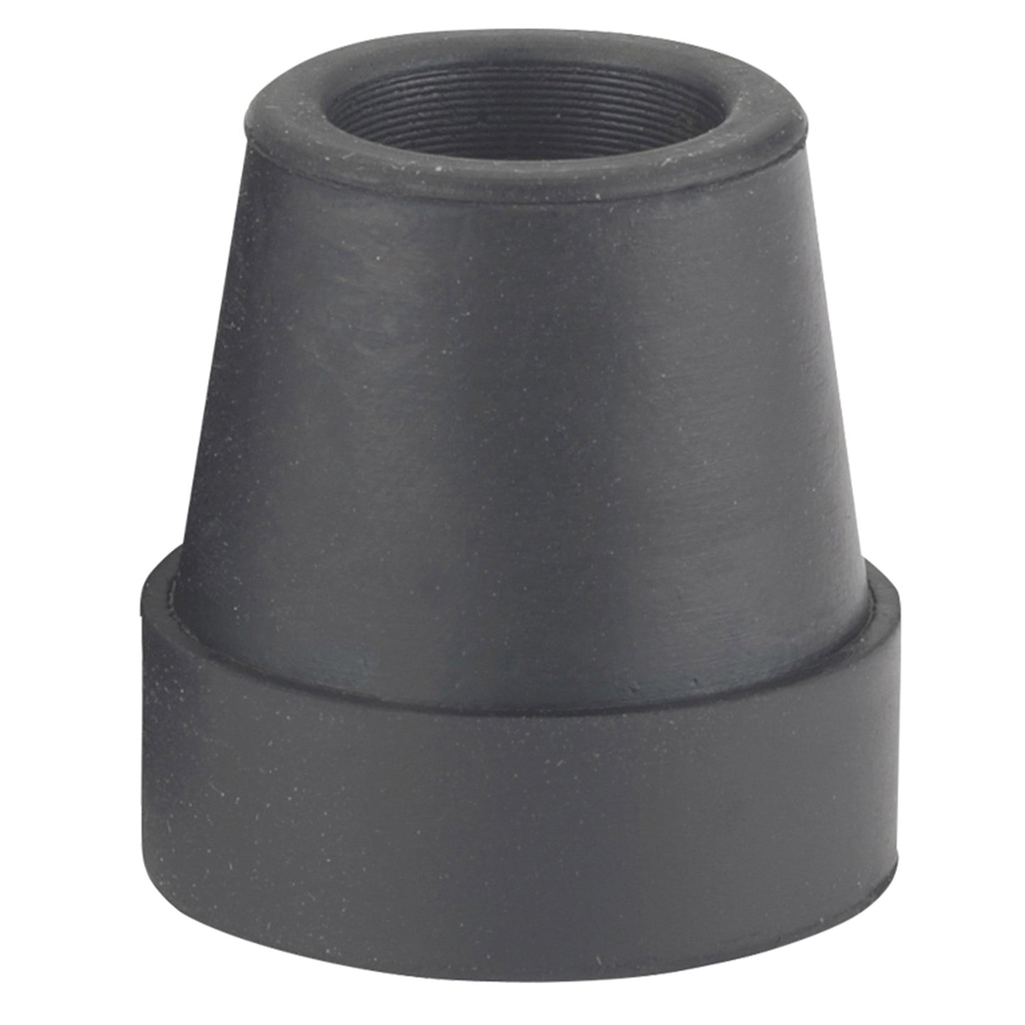 Drive Medical Large Base Quad Cane Tips, 3/4", Black (4 tips)