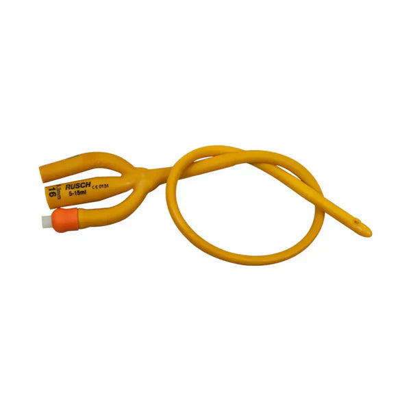 Rusch 3-Way Foley Catheter – 5cc Balloon, Continuous Bladder Irrigation