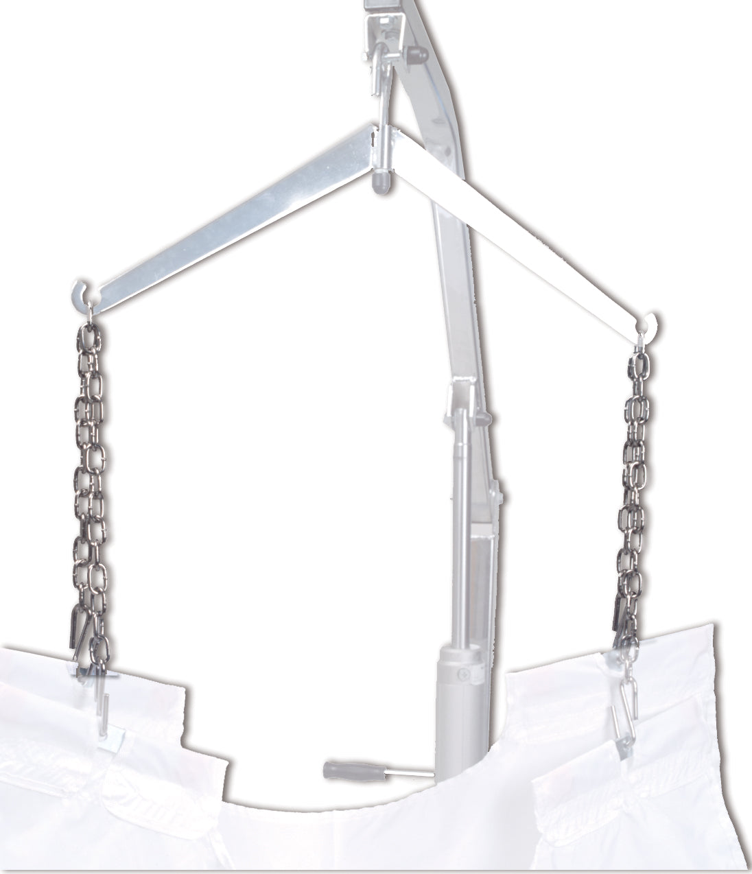 Replacement Chains for Patient Lift Slings – 600 lb, Steel, 6" Length