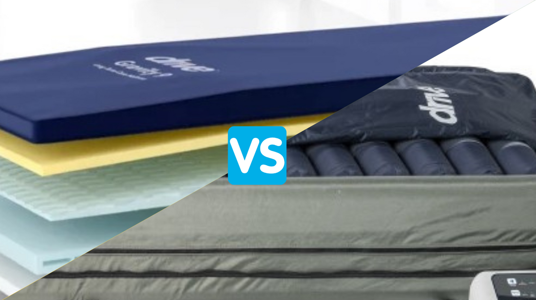 Foam vs. Air Alternating Hospital Bed Mattresses: Which Is Better?