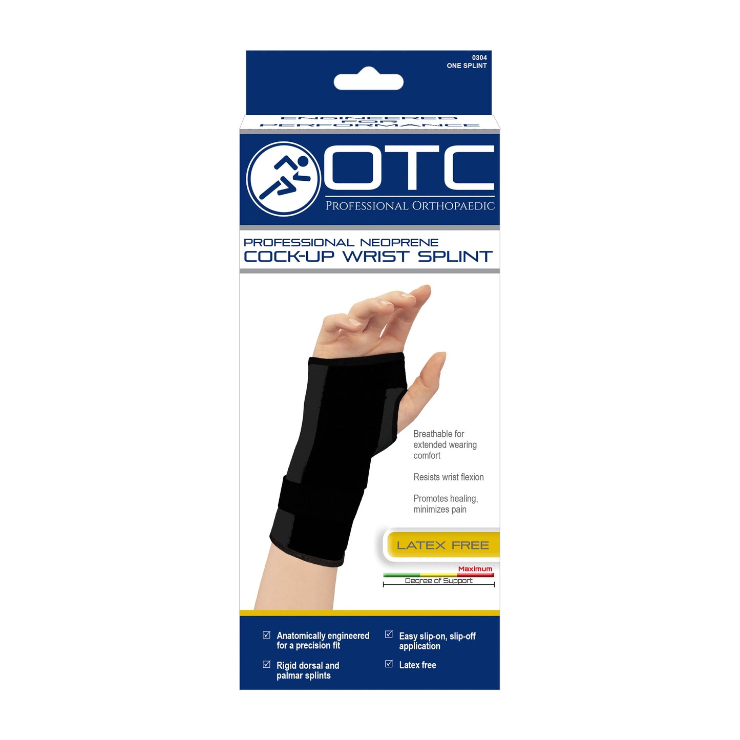 0304 / NEOPRENE WRIST SPLINT