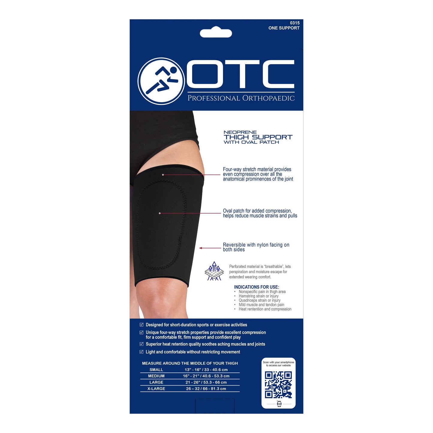 0315 / NEOPRENE THIGH SUPPORT