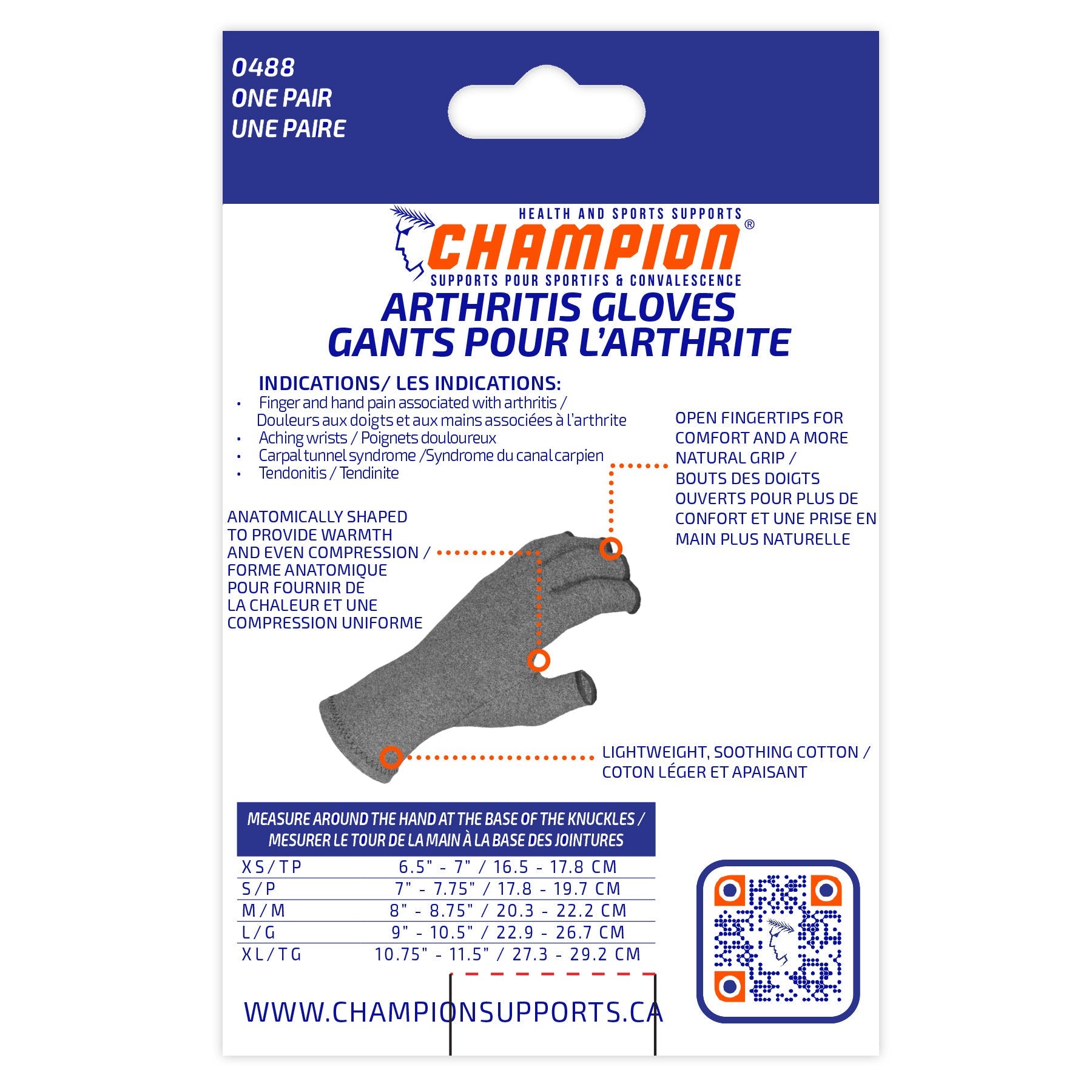 0488 / ARTHRITIC GLOVES