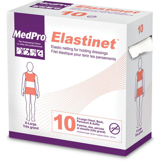 MedPro BX/1 ELASTINET NETTING SIZE 10 3" x 25yd