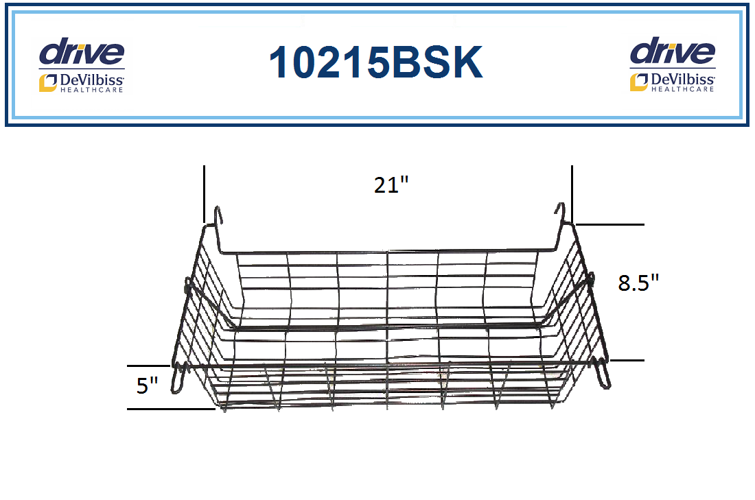 Baskets For 4-Wheel Rollators