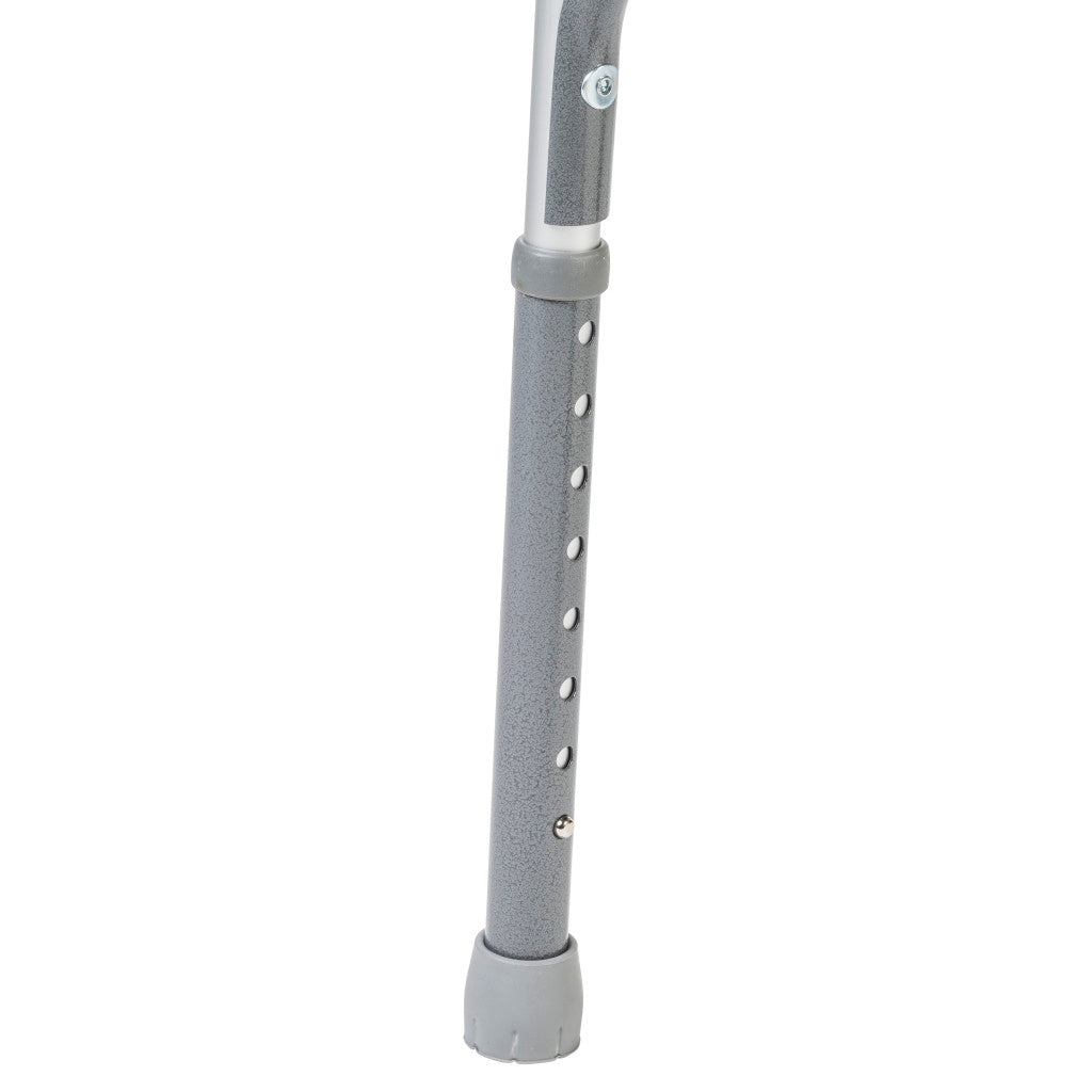 Bariatric Aluminum Two Button Folding Walker with Wheels