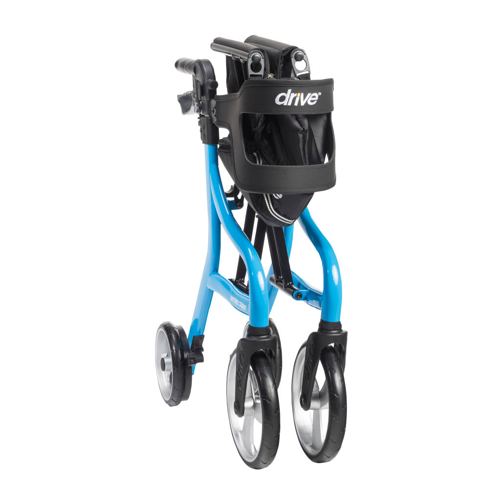 Nitro Sprint Rollator – 350 lb Capacity, 10" Wheels, 3 Heights