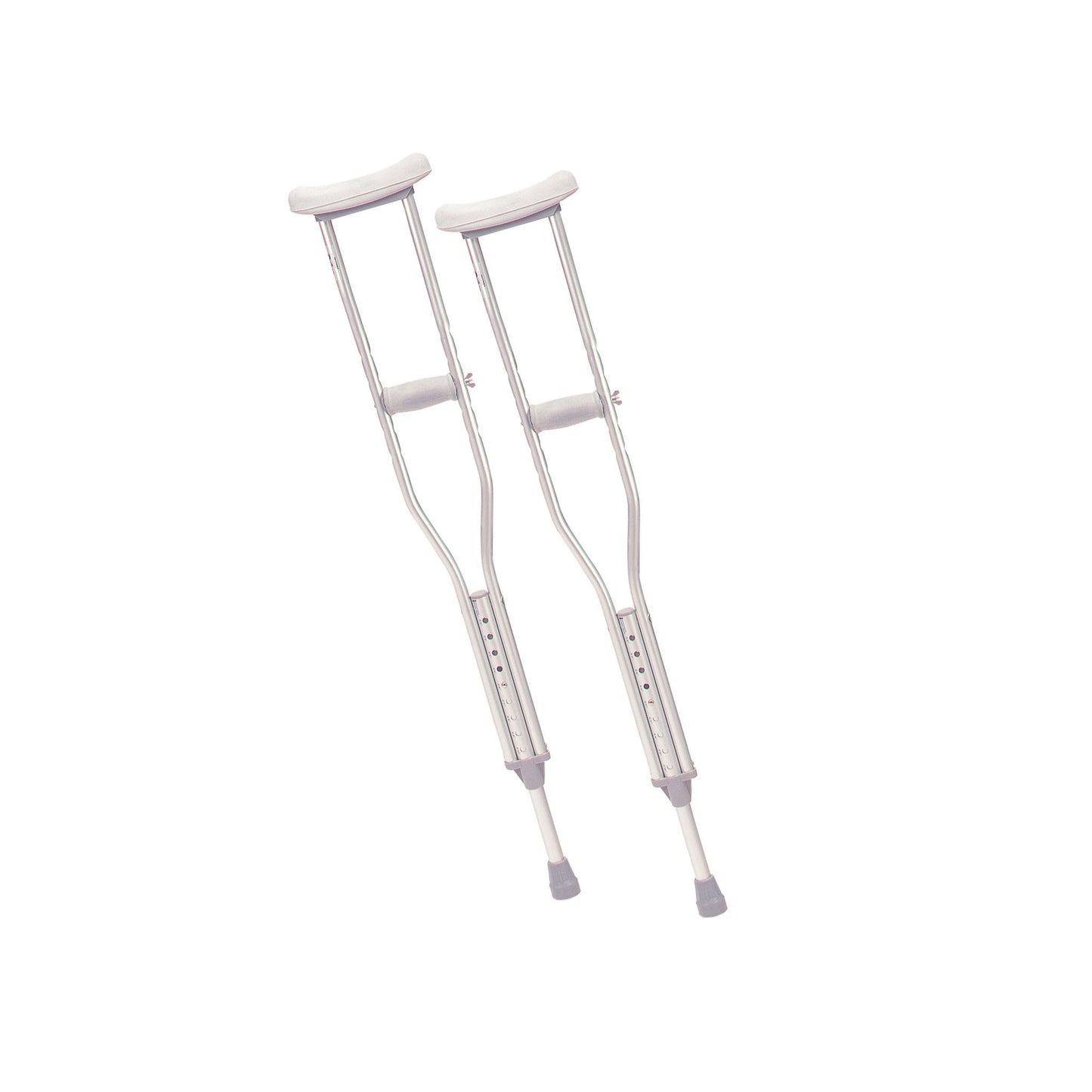 Walking Crutches with Underarm Pad and Handgrip, Pediatric, 1 Pair