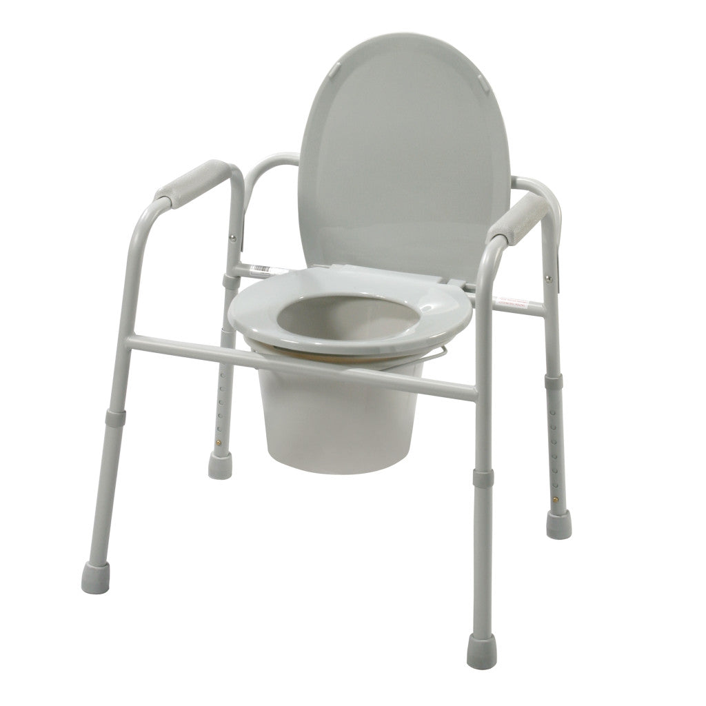 Deeper Seat Depth, Assembled Commode