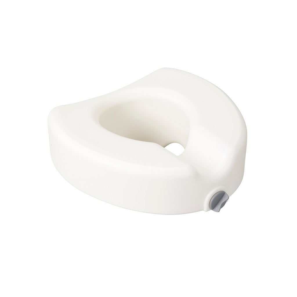 Premium Plastic Raised, Regular/Elongated Toilet Seat, with Lock