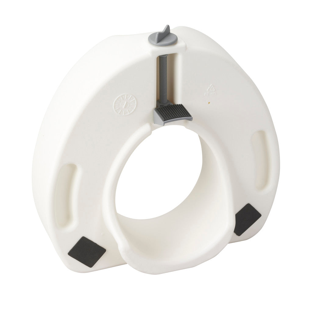 Premium Plastic Raised, Regular/Elongated Toilet Seat, with Lock