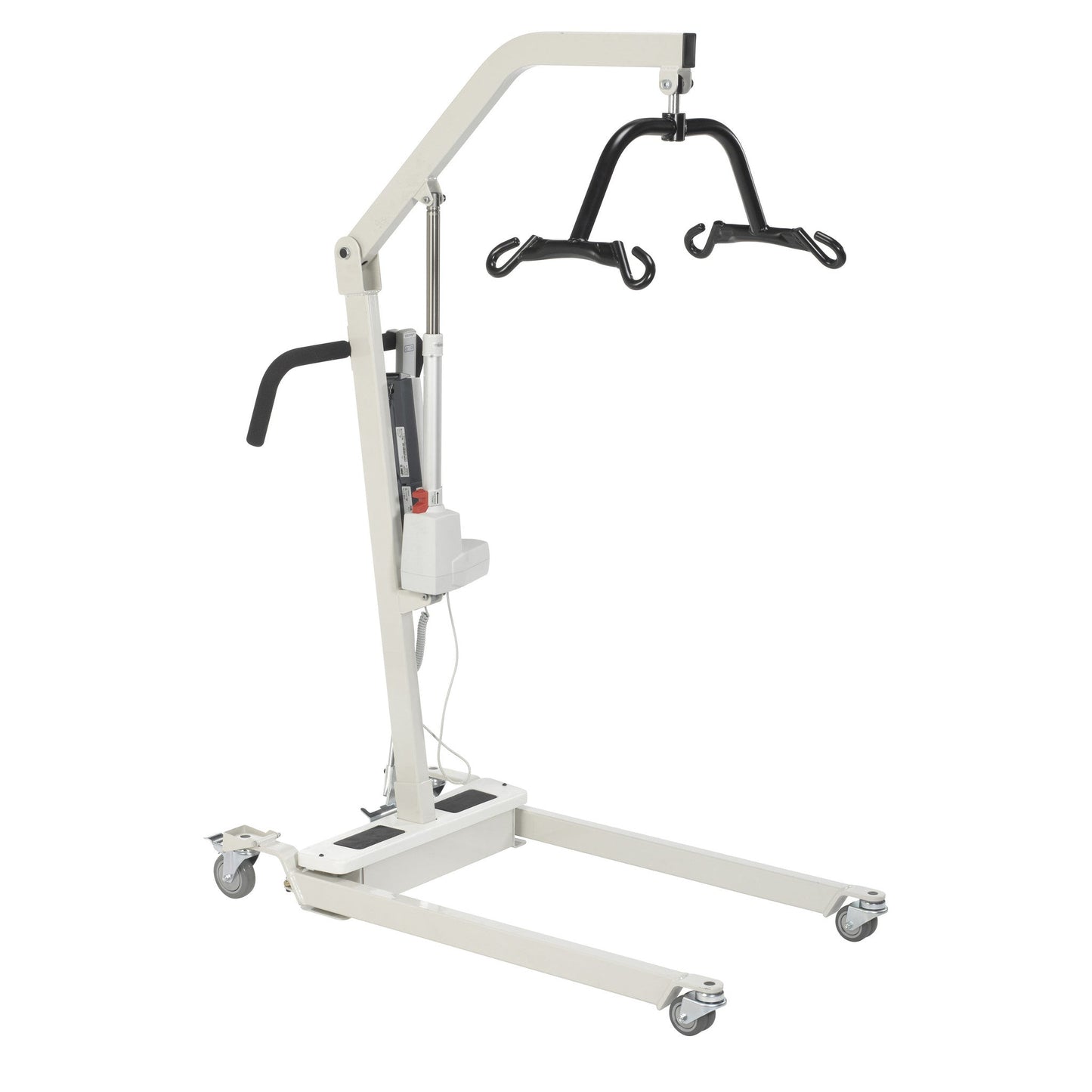 Bariatric Battery Powered Electric Patient Lift with Four Point Cradle and Rechargeable, Removable Battery, No Wall Mount