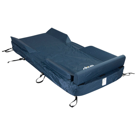 Defined Perimeter Mattress Cover – Fits 39"–43" Wide Mattresses, 6" Foam Bolsters, Fall Prevention