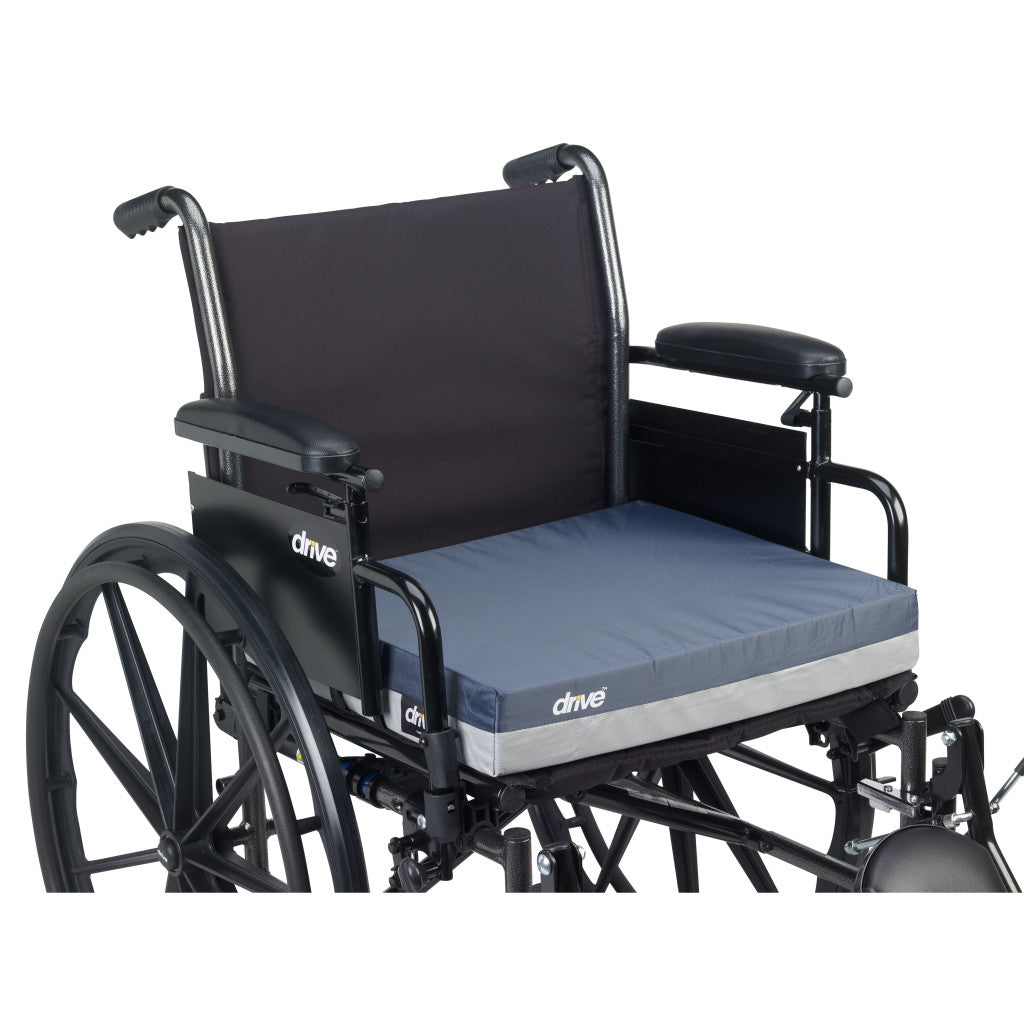 Gel "E" Skin Protection 3" Gel/Foam Wheelchair Cushion