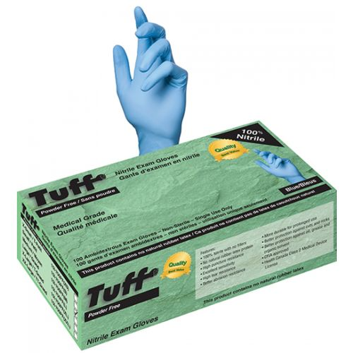 Tuff Nitrile Exam Gloves