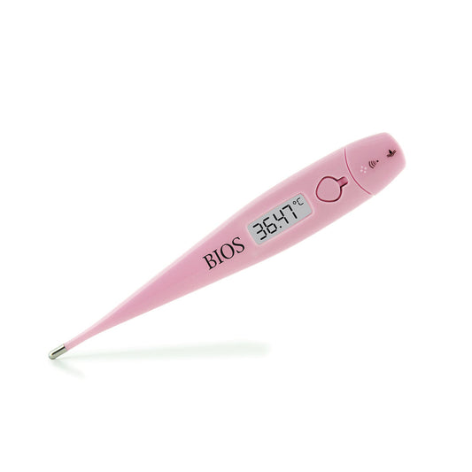 BIOS Ovulation Thermometer with 1/100th Degree Precision for Basal Temperature Tracking