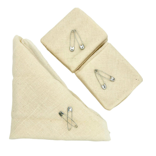 Med Pro Triangular Bandage 40"x40"x56" w/ 2 Safety Pins