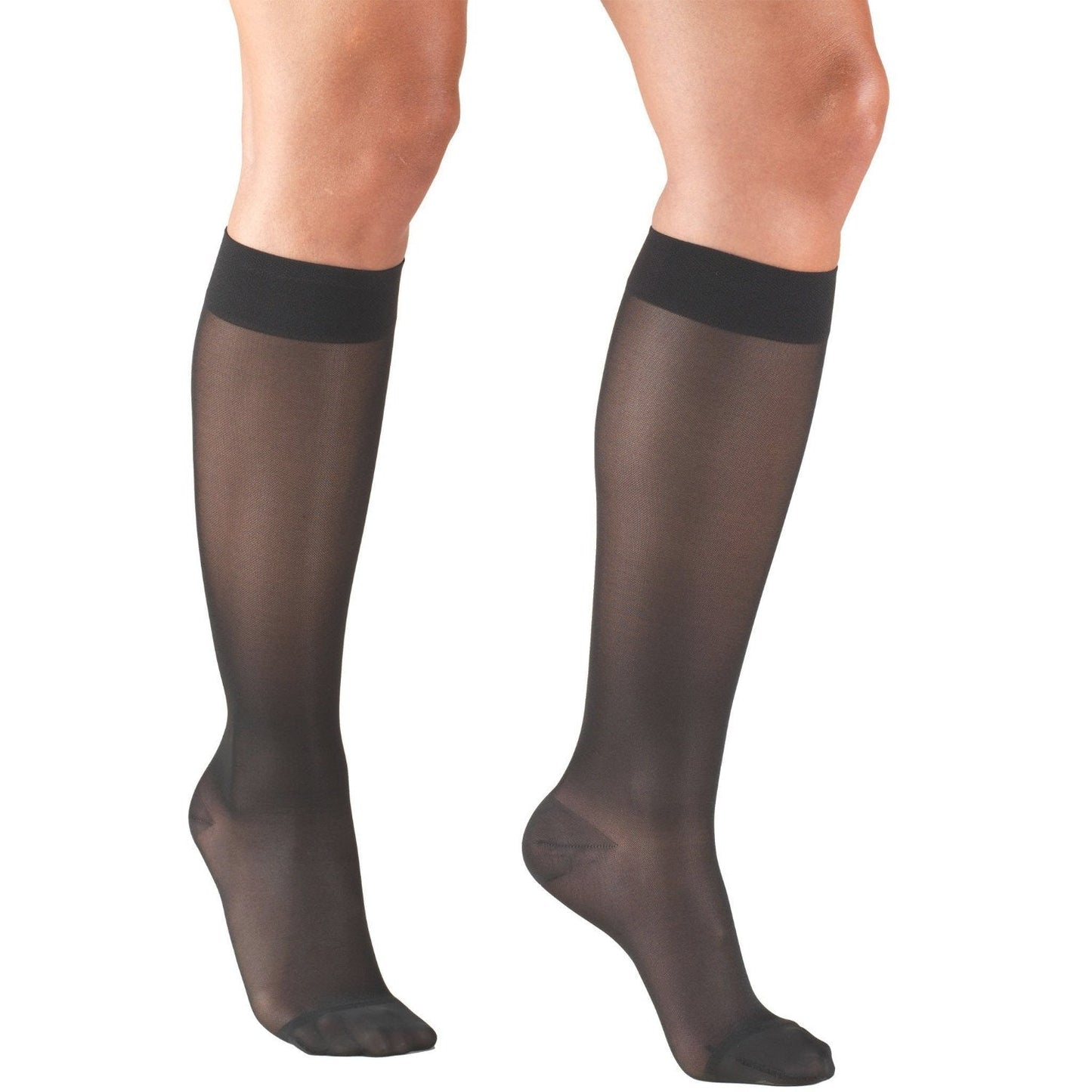 Knee High Closed Toe Stockings / Ladies' Sheer 0263 20-30 mmHg