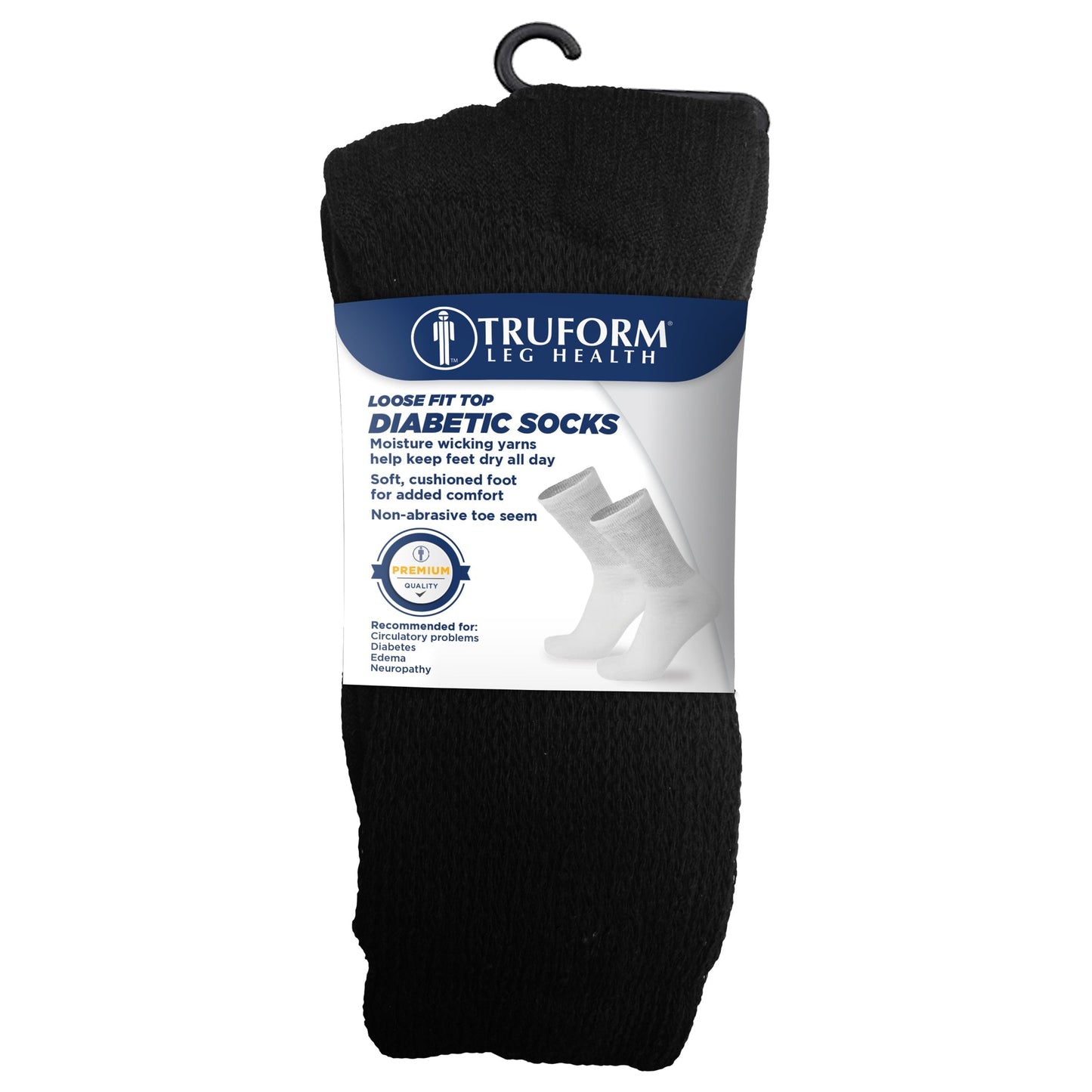 Premier Loose Fit Crew Length / Diabetic Socks