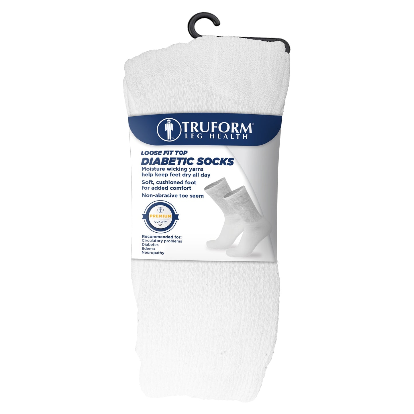 Premier Loose Fit Crew Length / Diabetic Socks