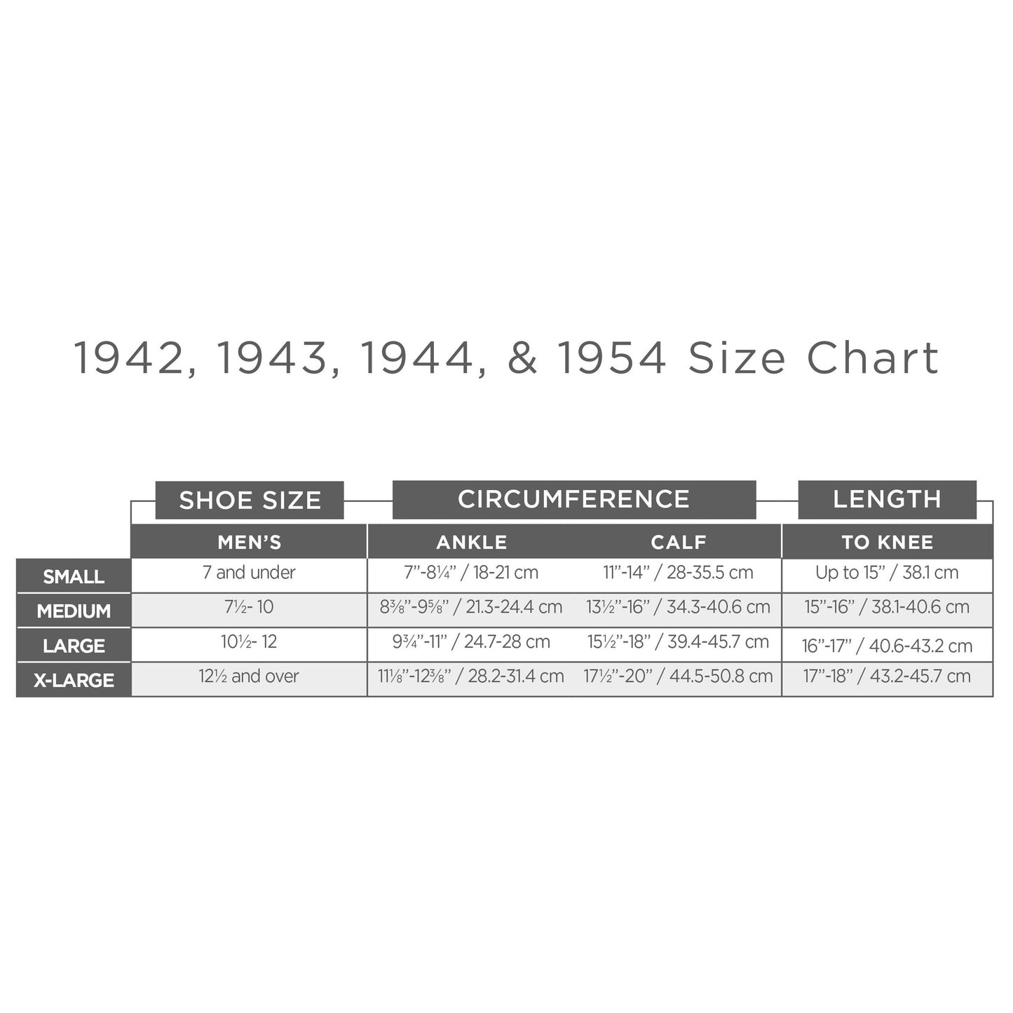 Knee High Socks / Men's Dress/ 1942 8-15 mmHg