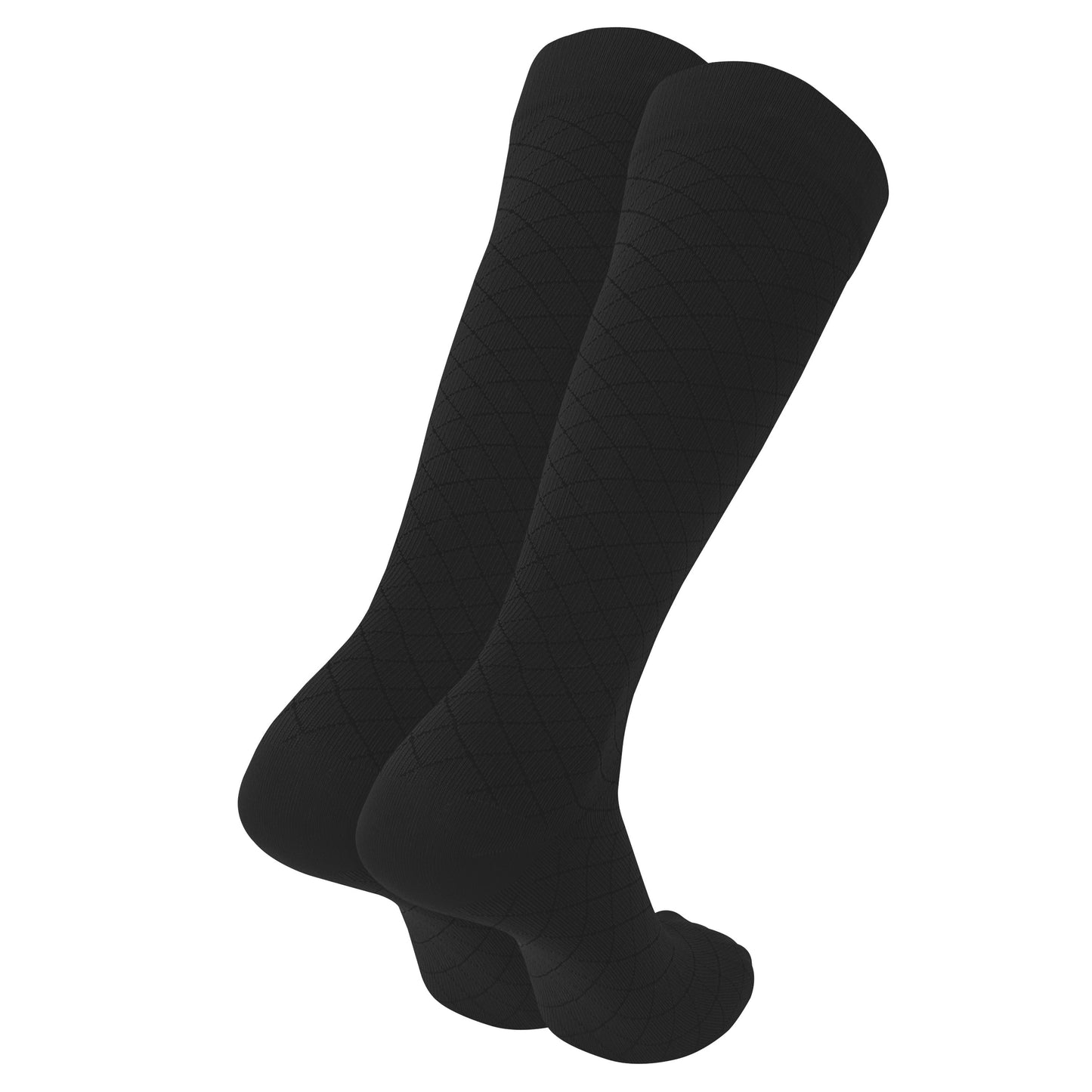 Knee High / Diamond Pattern / Unisex Socks / 1990