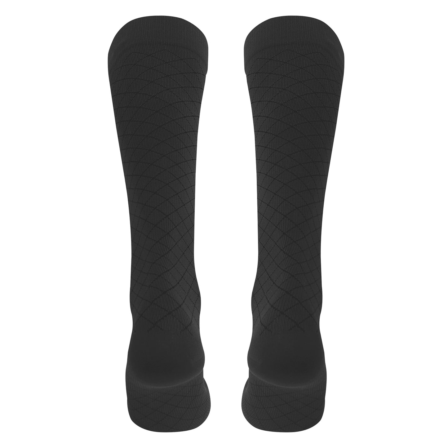 Knee High / Diamond Pattern / Unisex Socks / 1990