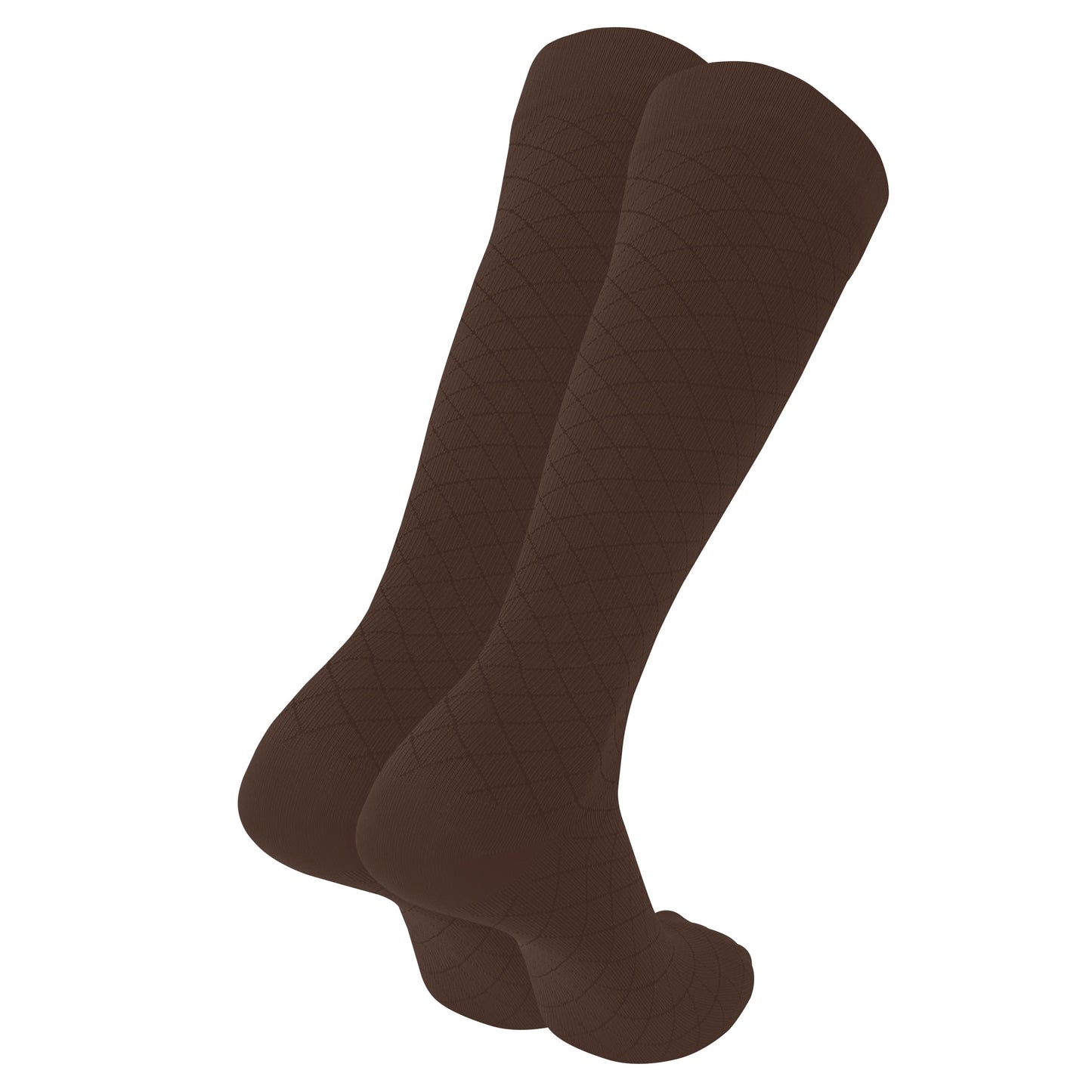 Knee High / Diamond Pattern / Unisex Socks / 1990