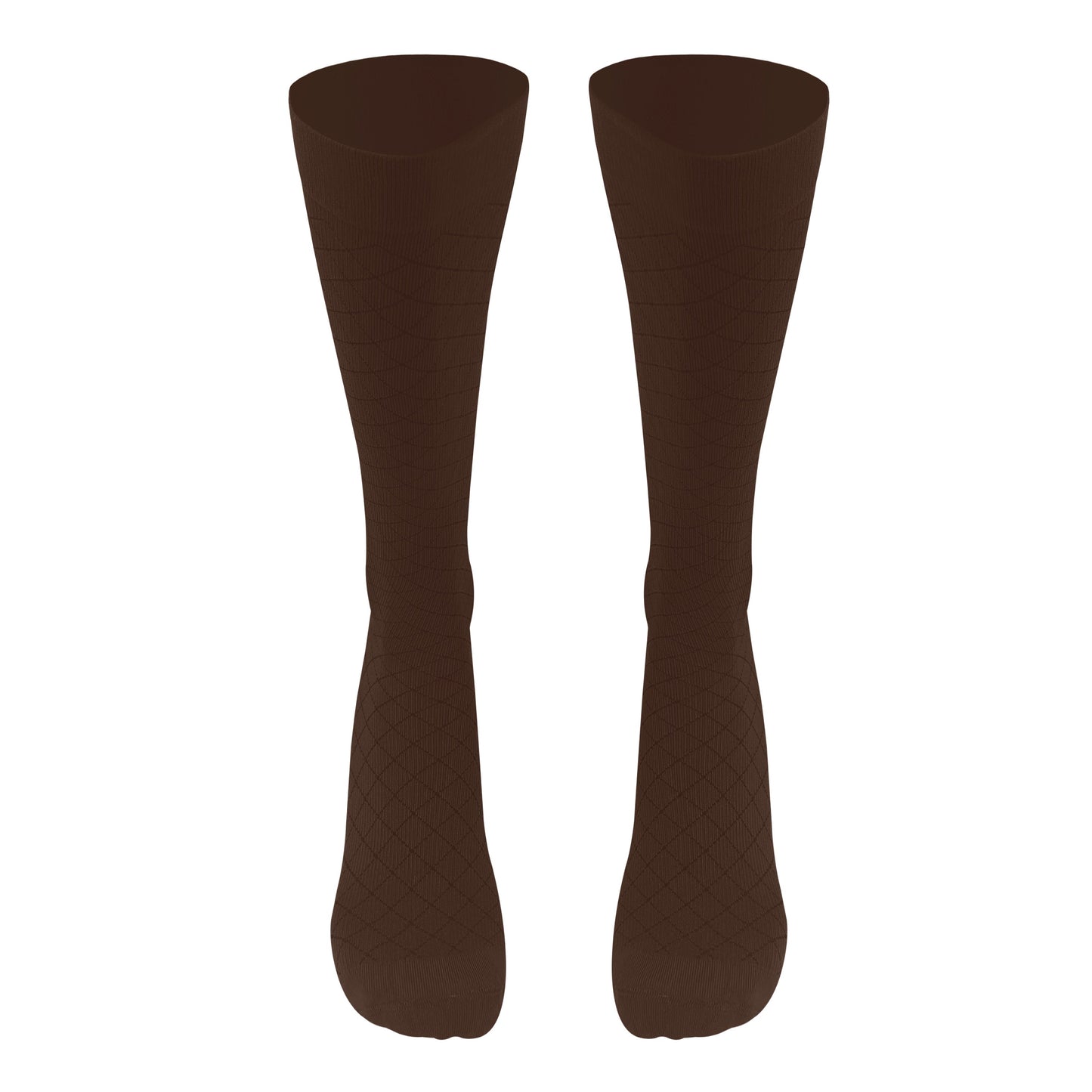 Knee High / Diamond Pattern / Unisex Socks / 1990