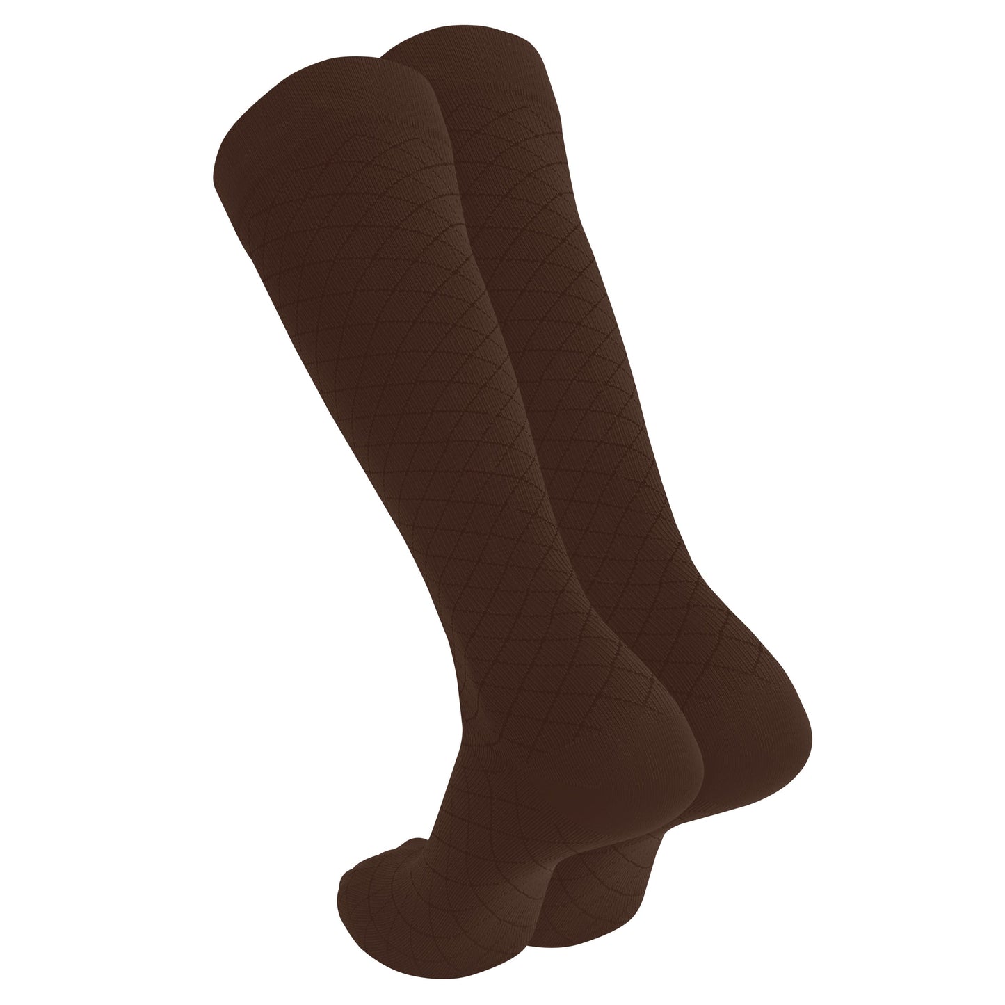 Knee High / Diamond Pattern / Unisex Socks / 1990