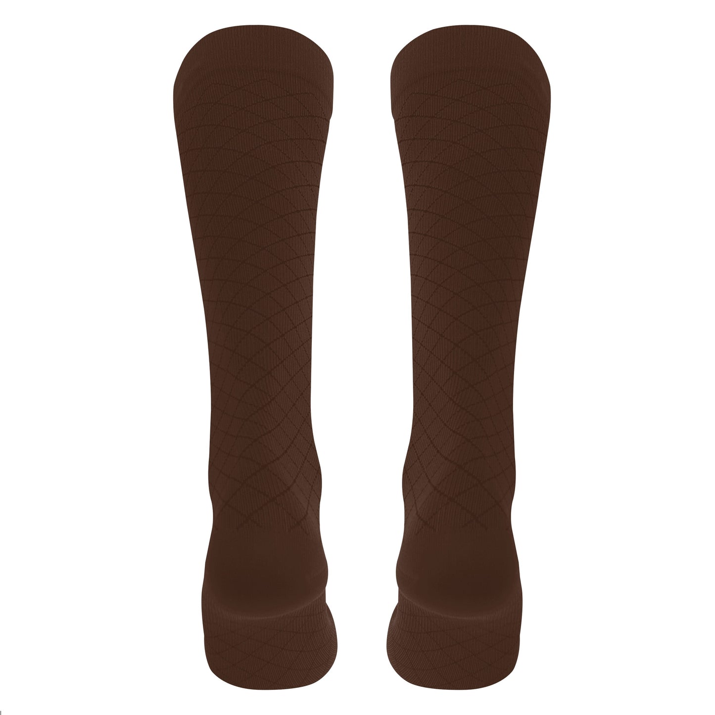 Knee High / Diamond Pattern / Unisex Socks / 1990