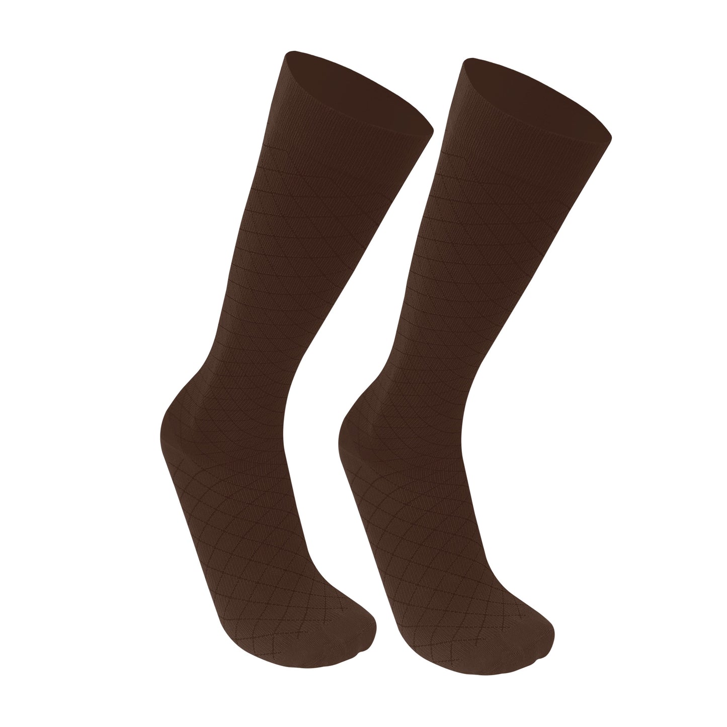 Knee High / Diamond Pattern / Unisex Socks / 1990