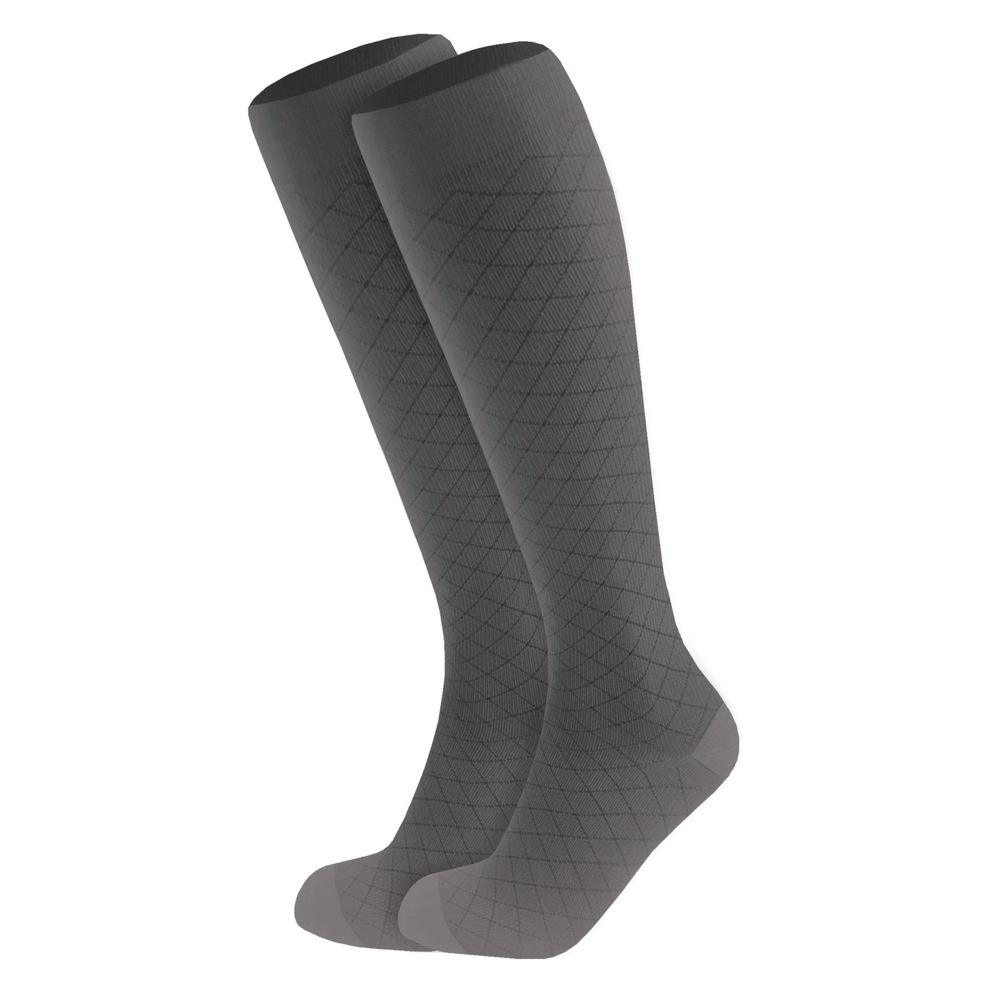 Knee High / Diamond Pattern / Unisex Socks / 1990