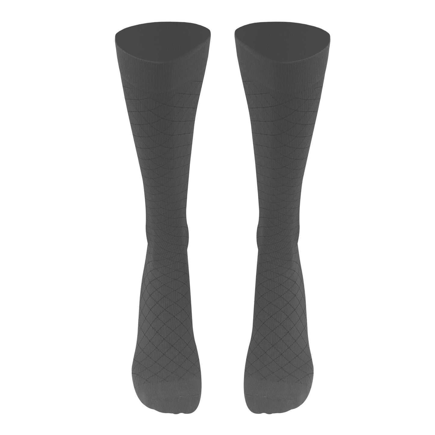 Knee High / Diamond Pattern / Unisex Socks / 1990