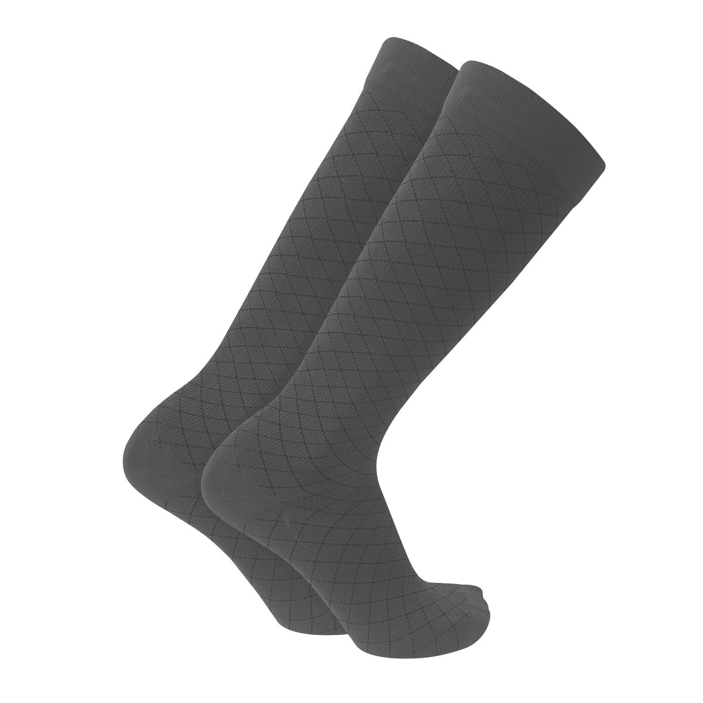 Knee High / Diamond Pattern / Unisex Socks / 1990