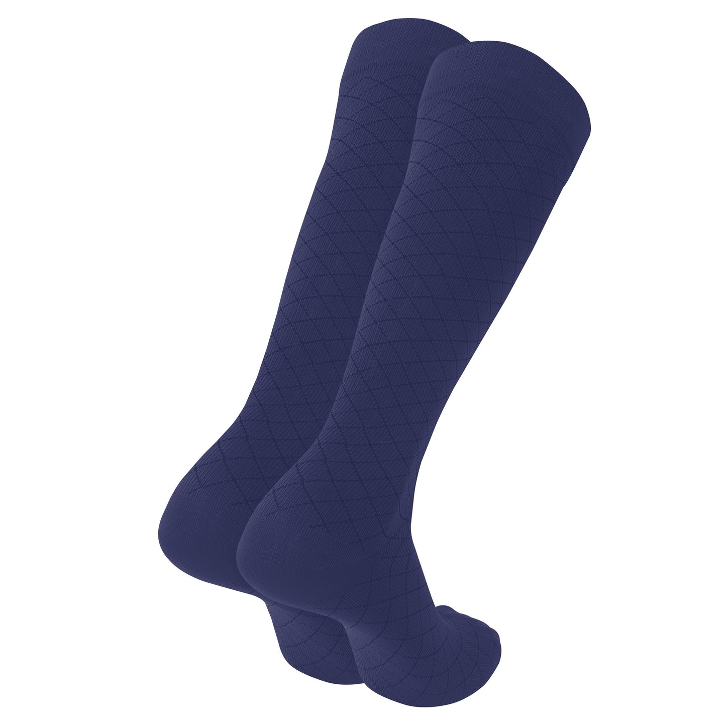 Knee High / Diamond Pattern / Unisex Socks / 1990
