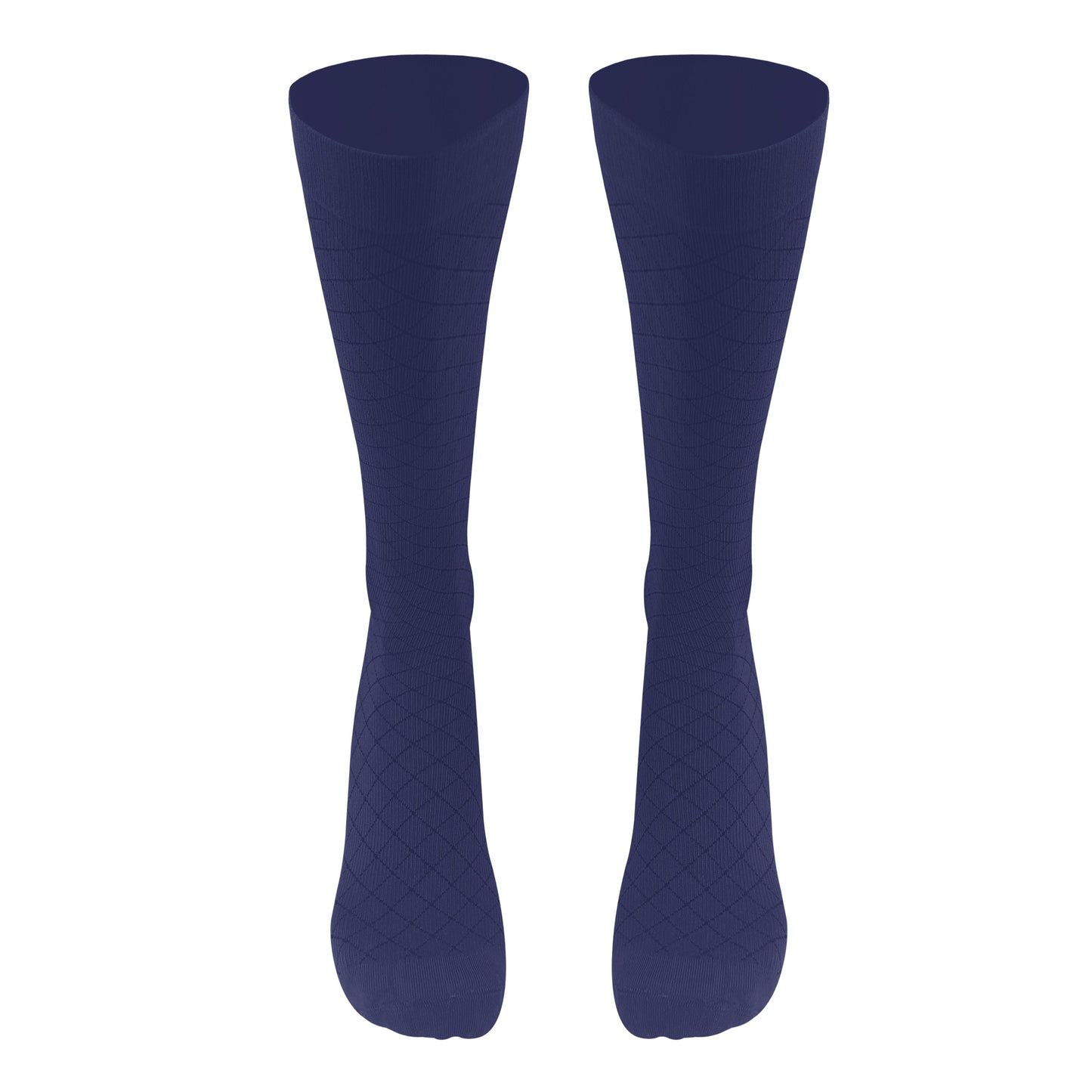 Knee High / Diamond Pattern / Unisex Socks / 1990