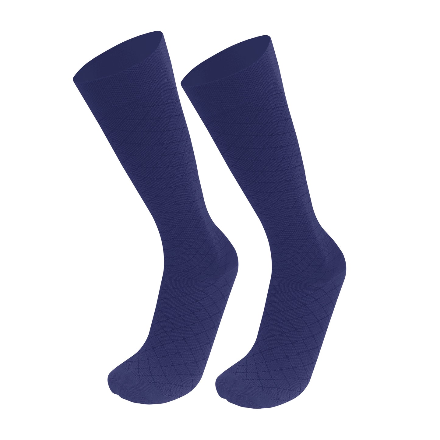 Knee High / Diamond Pattern / Unisex Socks / 1990