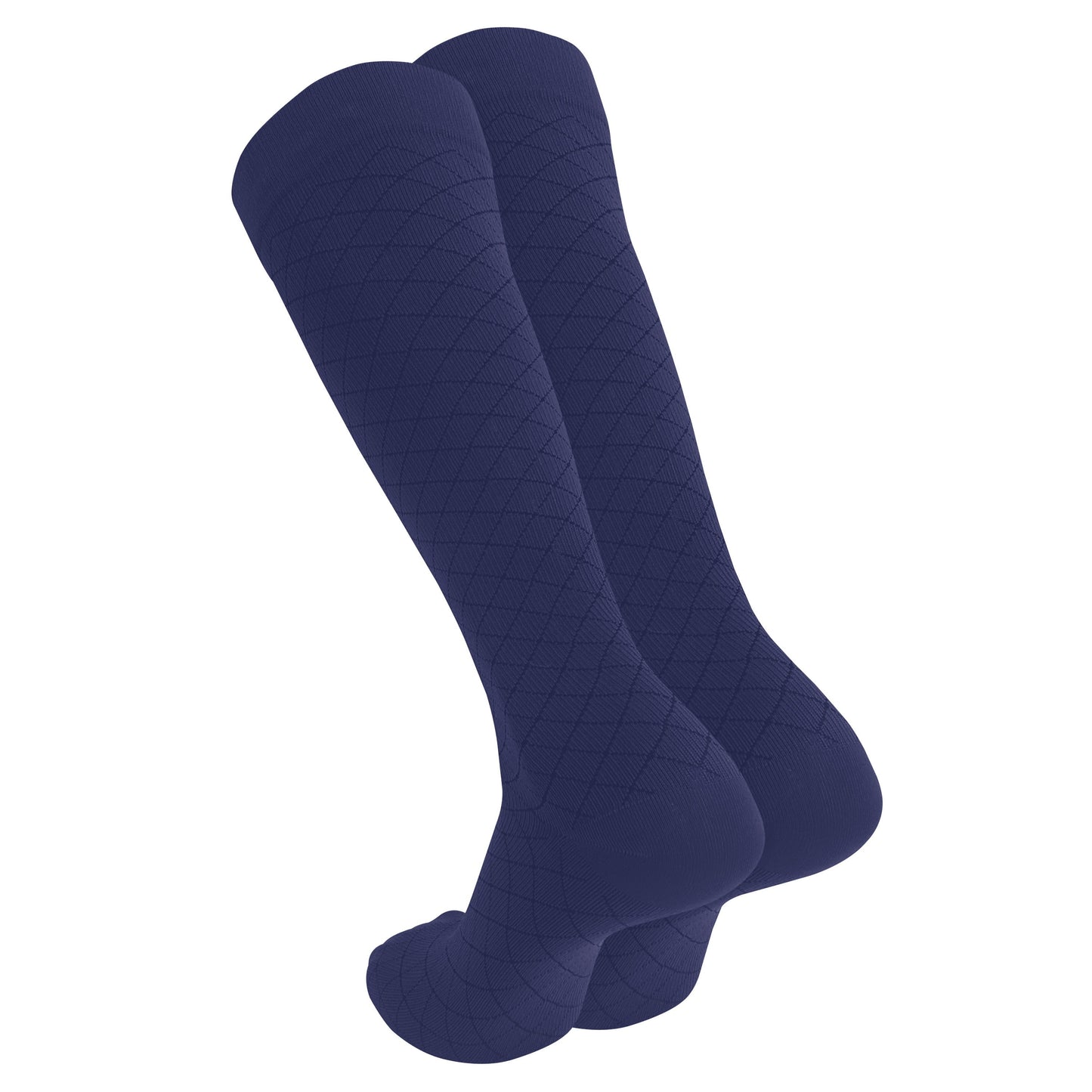 Knee High / Diamond Pattern / Unisex Socks / 1990